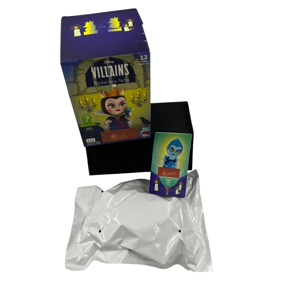 Disney Villains Mysterious Party Hades Jewelry Box Vinyl Figure Confirmed Box